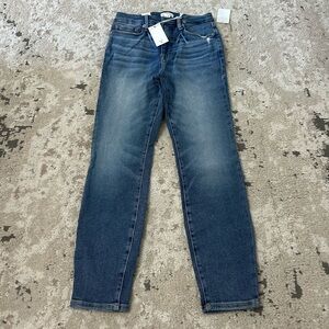 Good American Crop Skinny Jeans Size 6 NWT